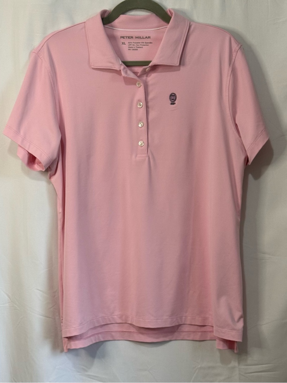 Peter Millar Light Pink Performance Polo